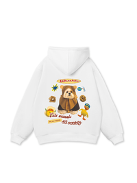 Áo Hoodie Nỉ Bông Sweet Pastry And Puppy Duck