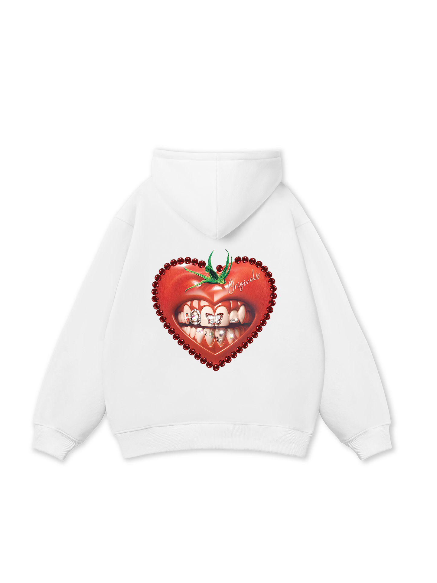 Love Tomato Art Grills Hoodie