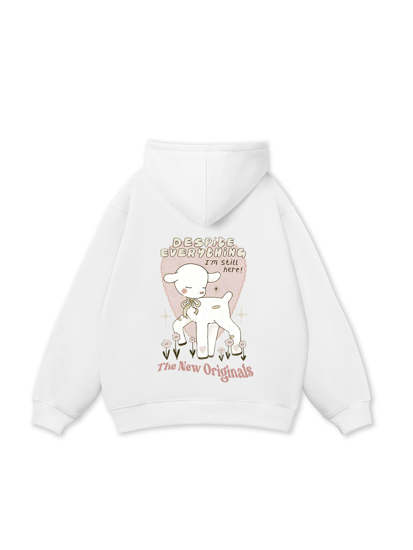 Áo Hoodie Nỉ Bông Despite everything I_m still here