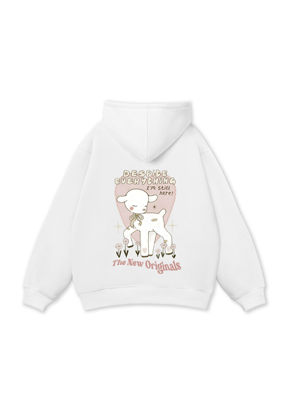 Áo Hoodie Nỉ Bông Despite everything I_m still here