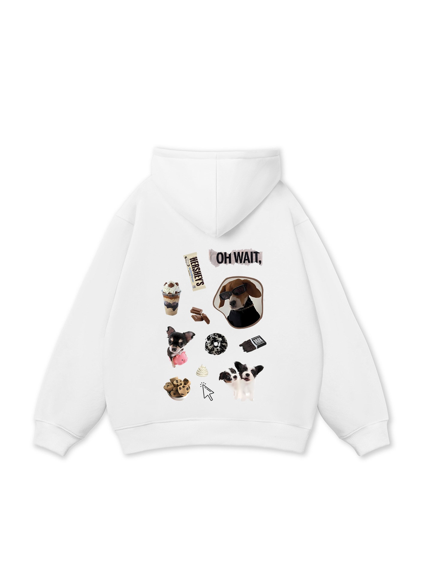 Áo Hoodie Nỉ Bông Sweet Pastry Cute Puppy Chocolate