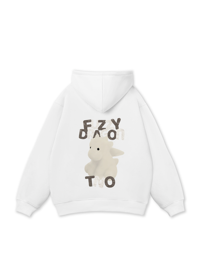 Áo Hoodie Nỉ Bông Fuzzy Font Dragon