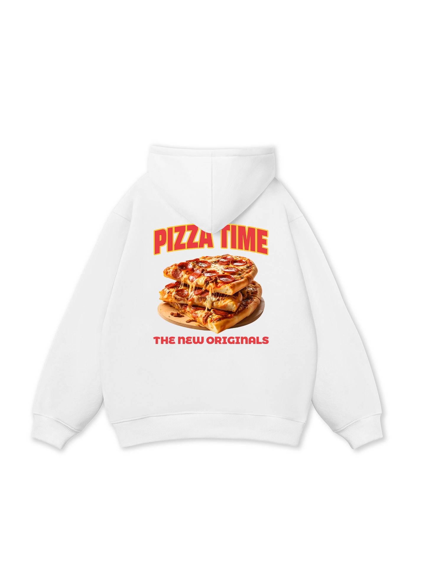 Foody Pizza Time Hoodie
