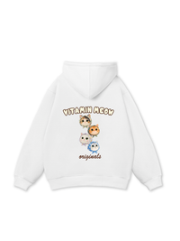 Four Cat Vitamin Meow Hoodie