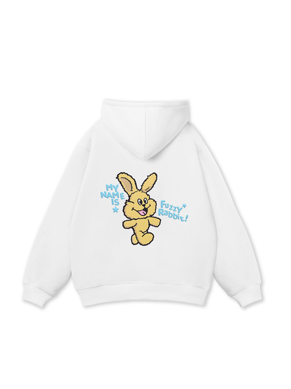 My Name Is Fuzzy Rabbit Hoodie