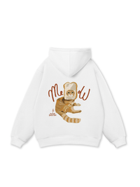 Toast Face Cat Hoodie