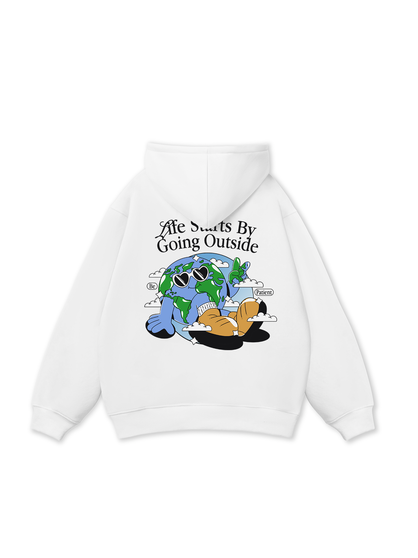 Life Starts By Going Outside Hoodie