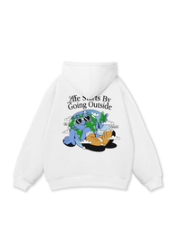 Life Starts By Going Outside Hoodie