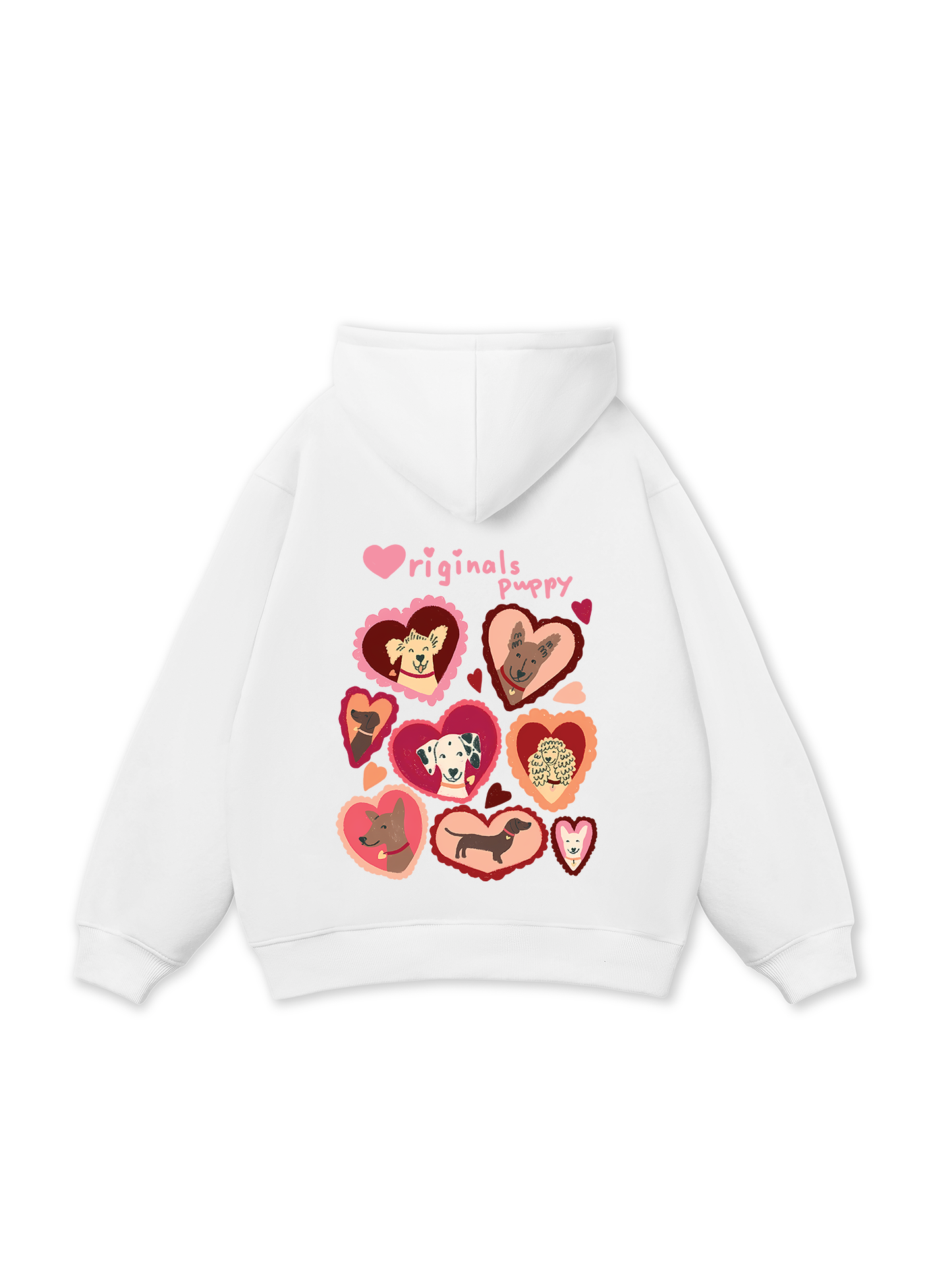 Animal Puppy Heart Hoodie