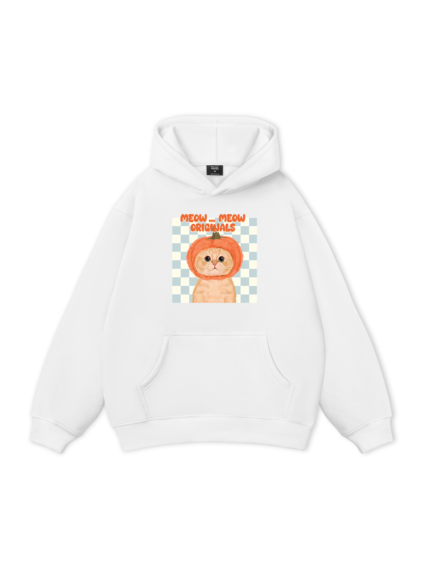 Animal Meow Pumpkin Hoodie