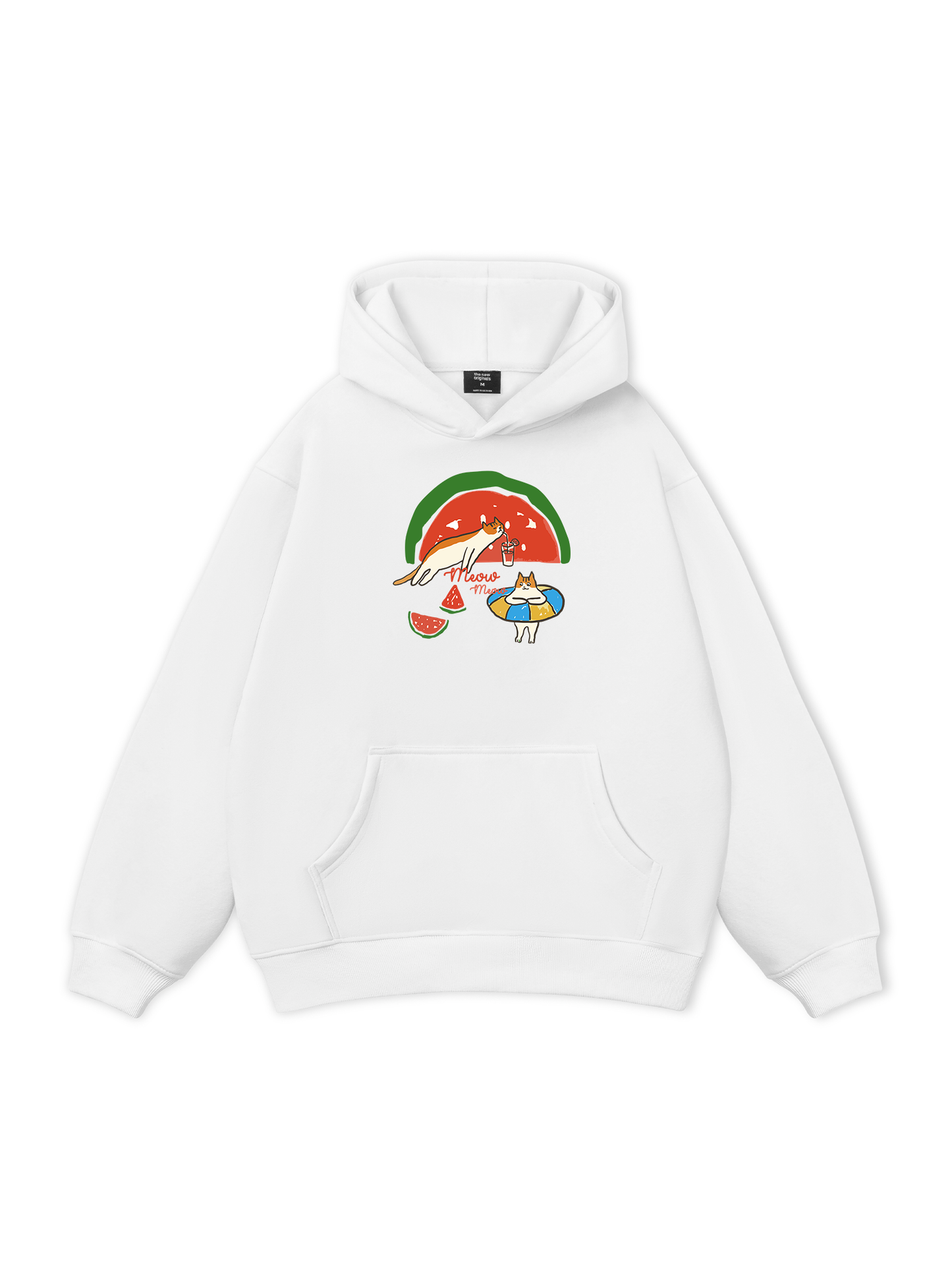 Meow Meow Watermelon Hoodie