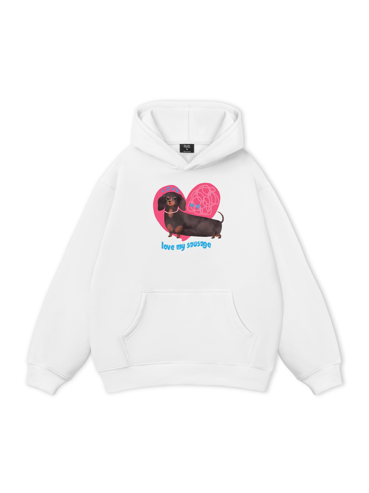 Animal Mood love my sausage Hoodie