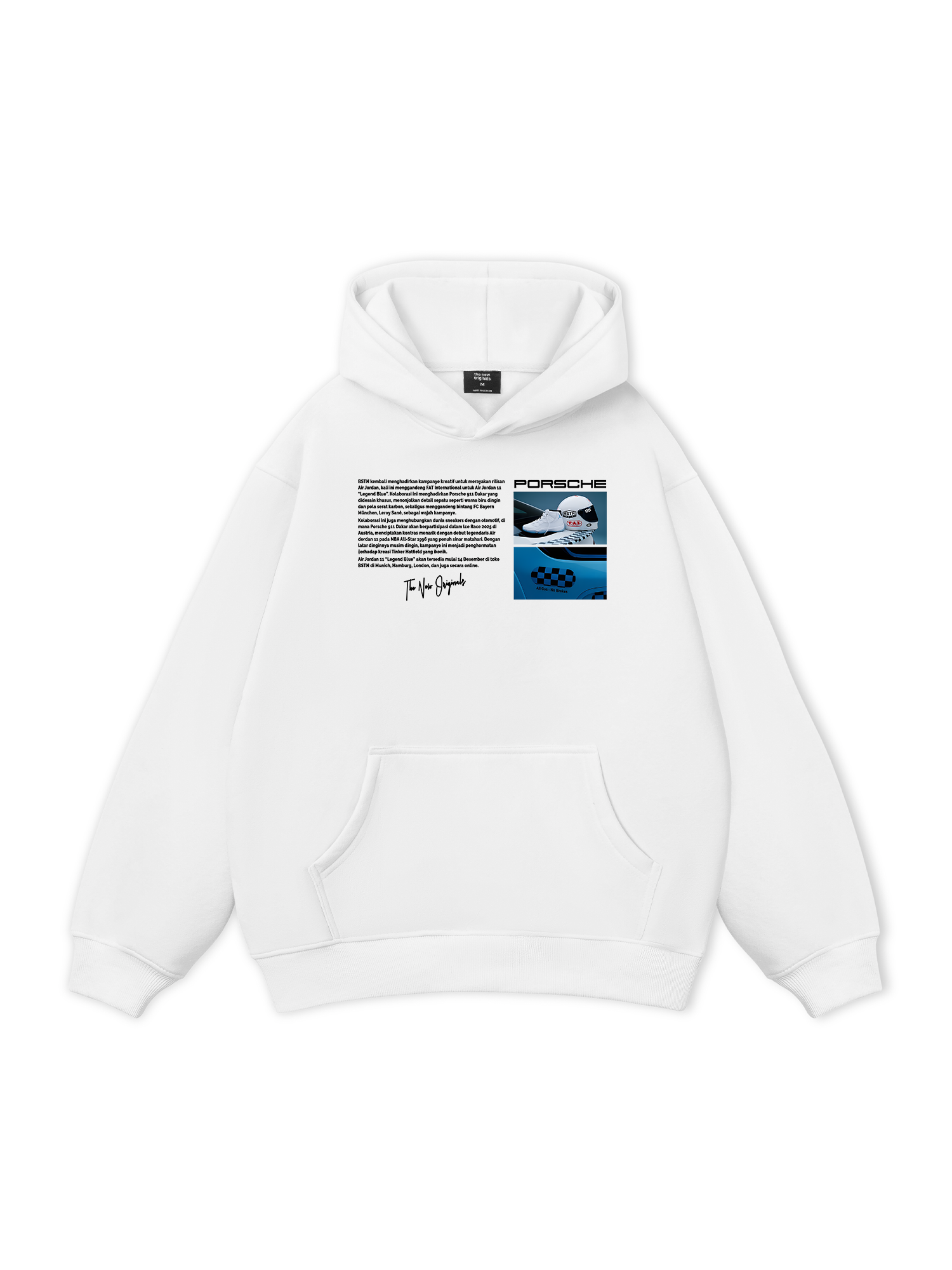 CAR Porsche 911 Blue Legend Hoodie