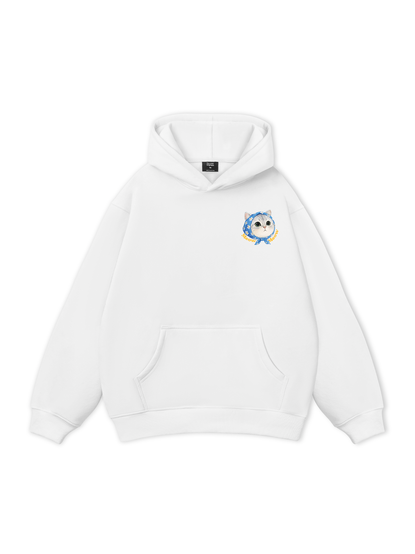 Áo Hoodie Nỉ Bông Cute Cat
