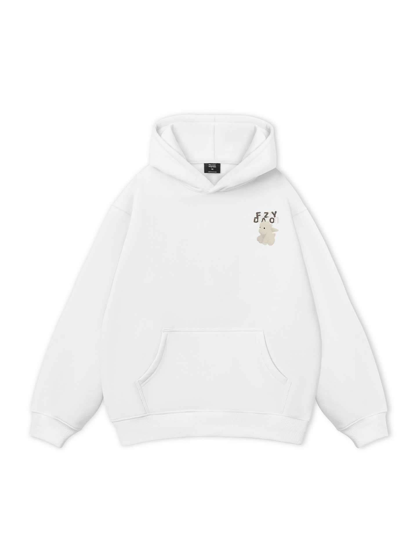 Áo Hoodie Nỉ Bông Fuzzy Font Dragon