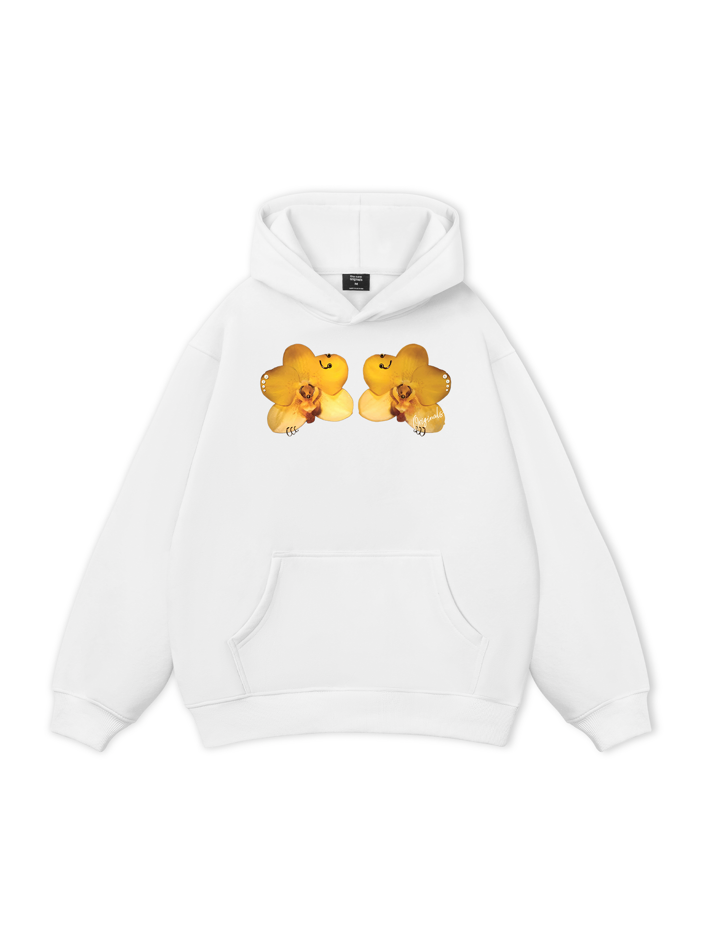 Flower Piercing Art Hoodie