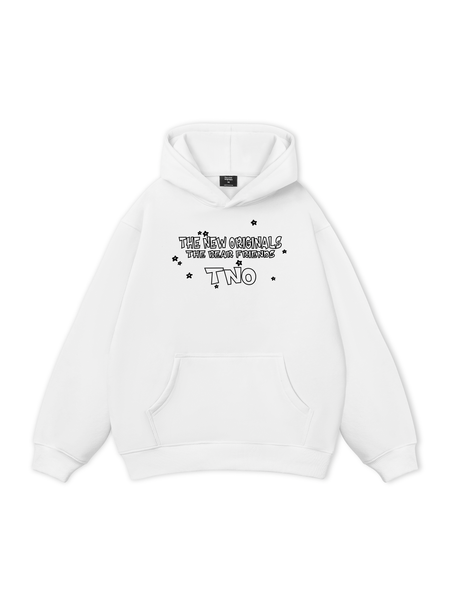 Bear Friends Doodle Artwork Hoodie