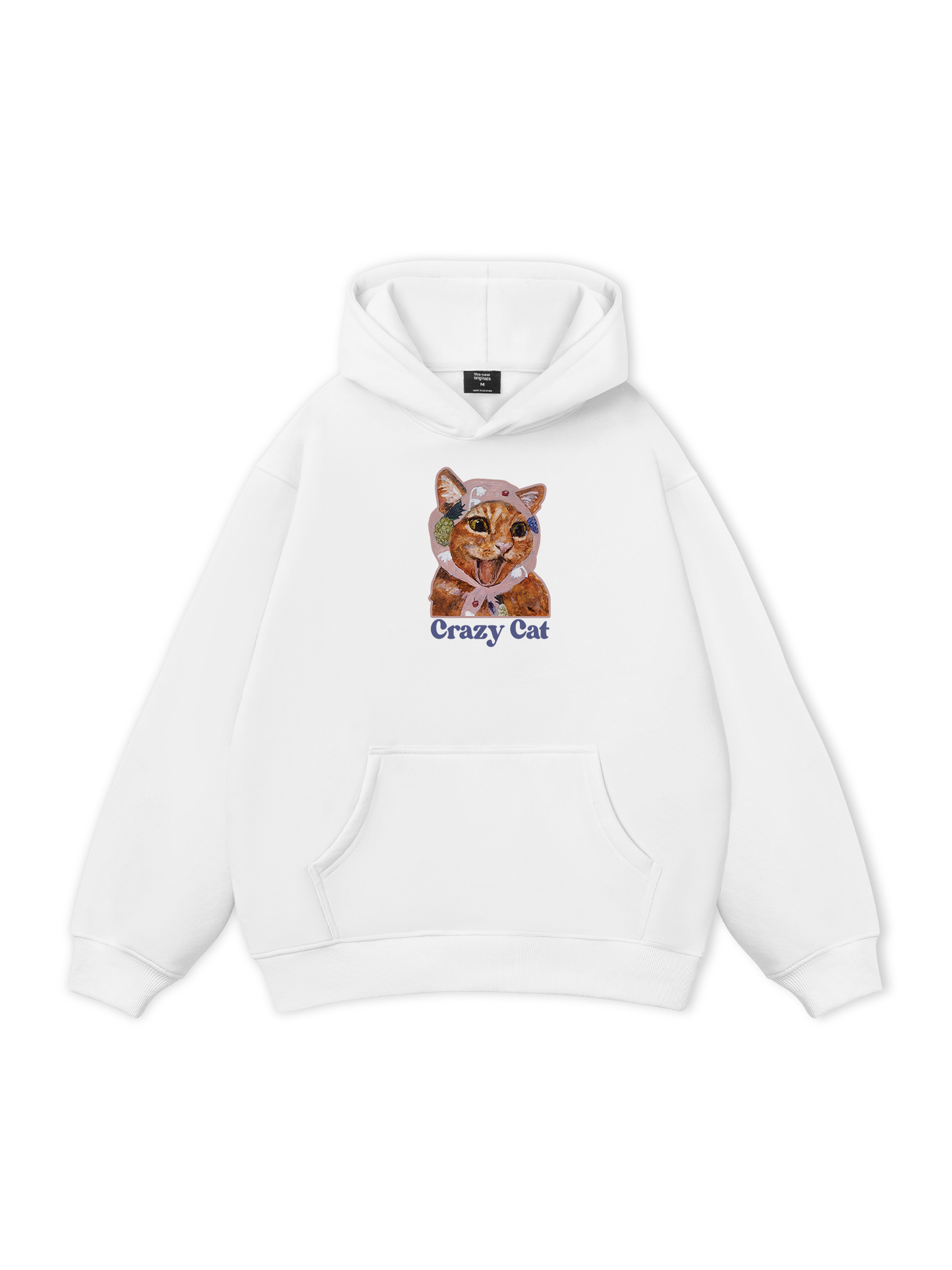 Crazy Cat Hoodie