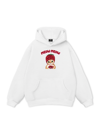 Meow Meow Strawberry Hoodie