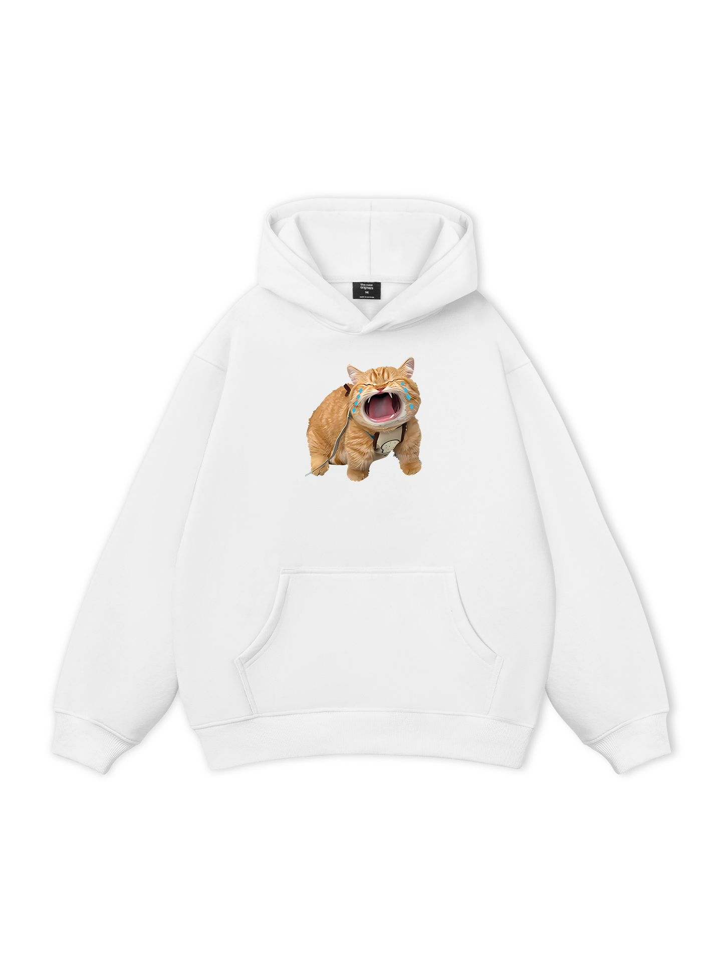 Animal Mood Funny Meow Hoodie