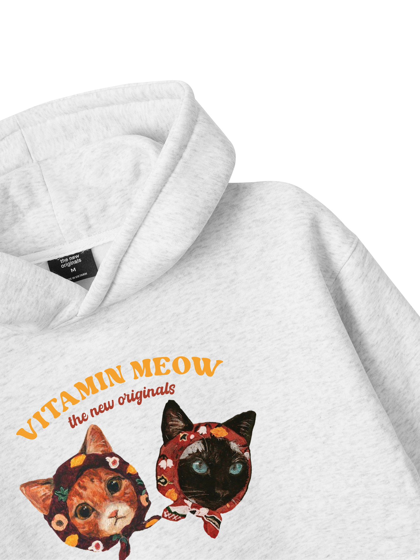 Áo Hoodie Nỉ Bông Vitamin Meow