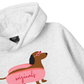 Pink Dachshund Hoodie