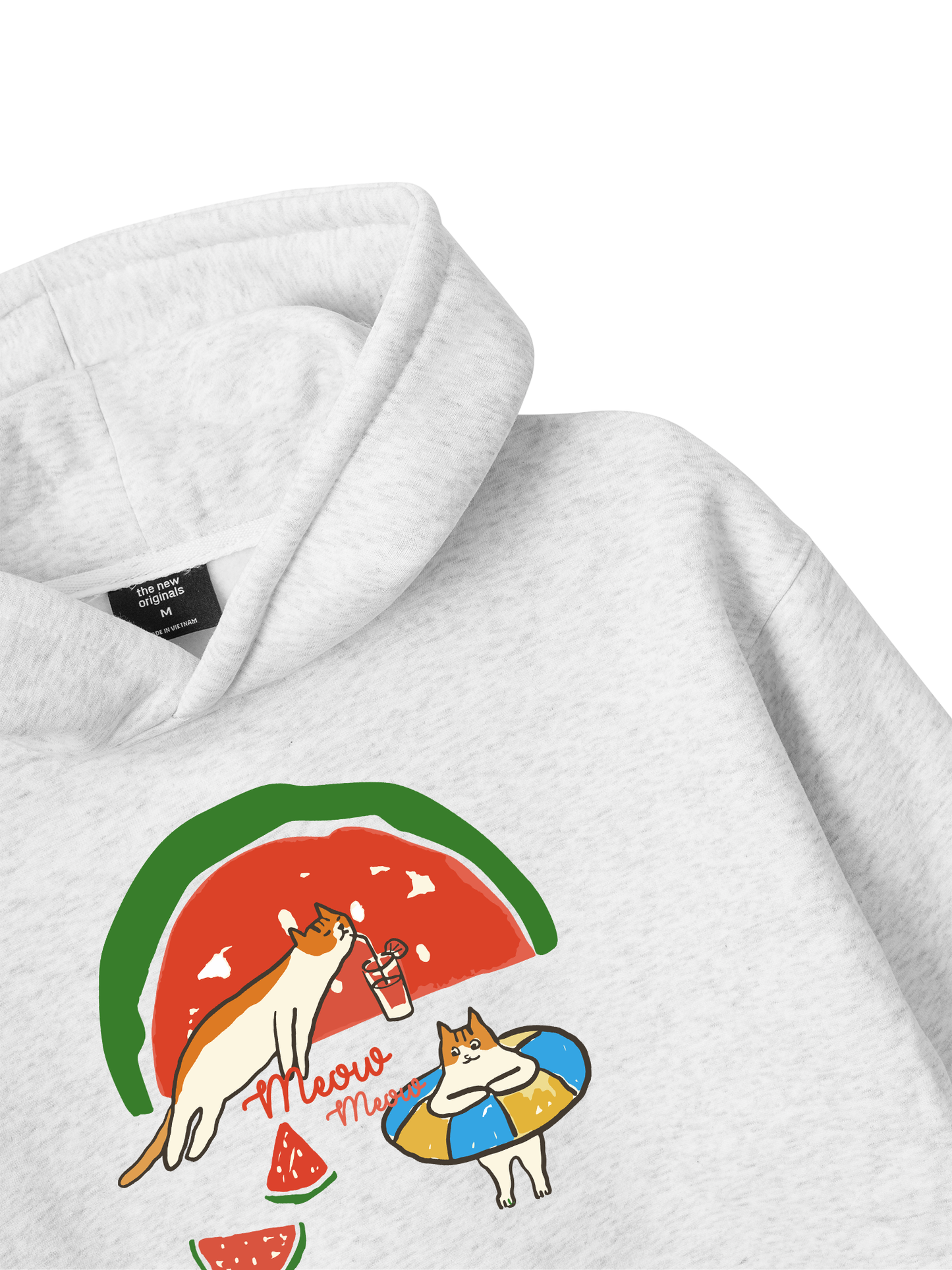 Meow Meow Watermelon Hoodie