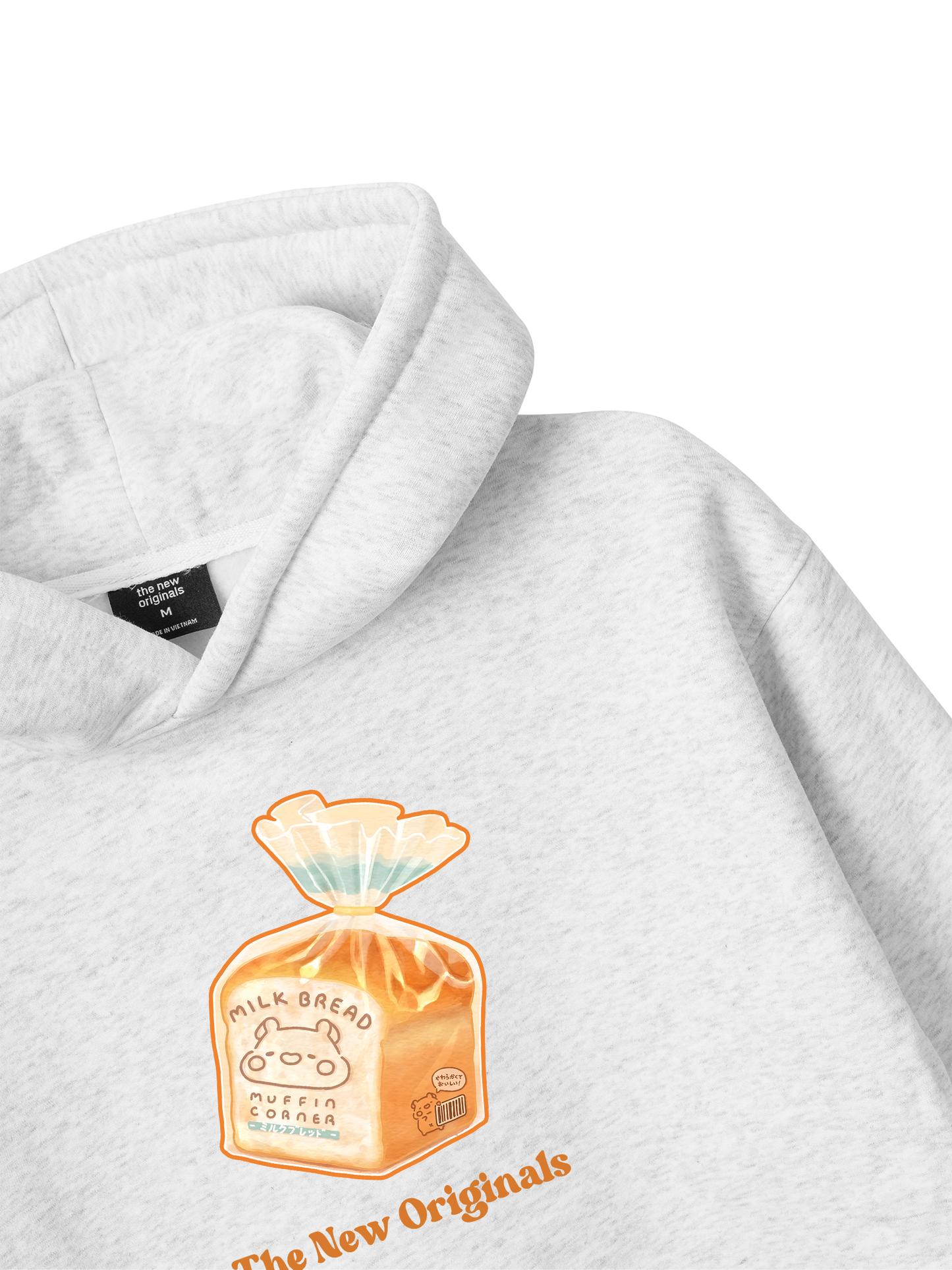 Áo Hoodie Nỉ Bông Milk Bread