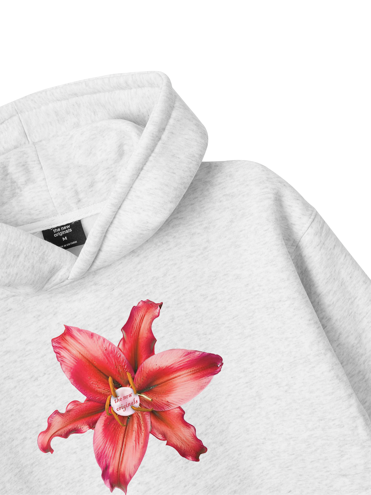 Pearl Lily Flower Hoodie