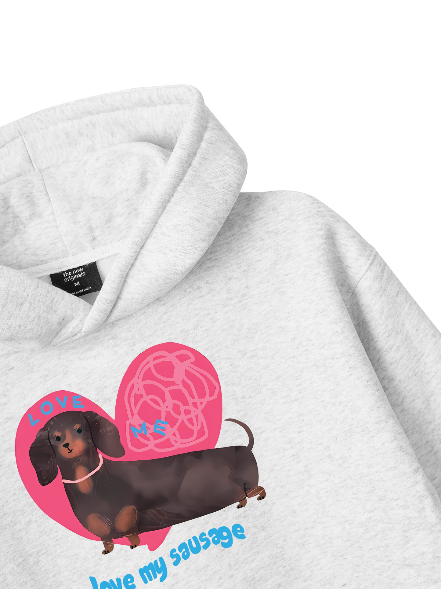 Animal Mood love my sausage Hoodie