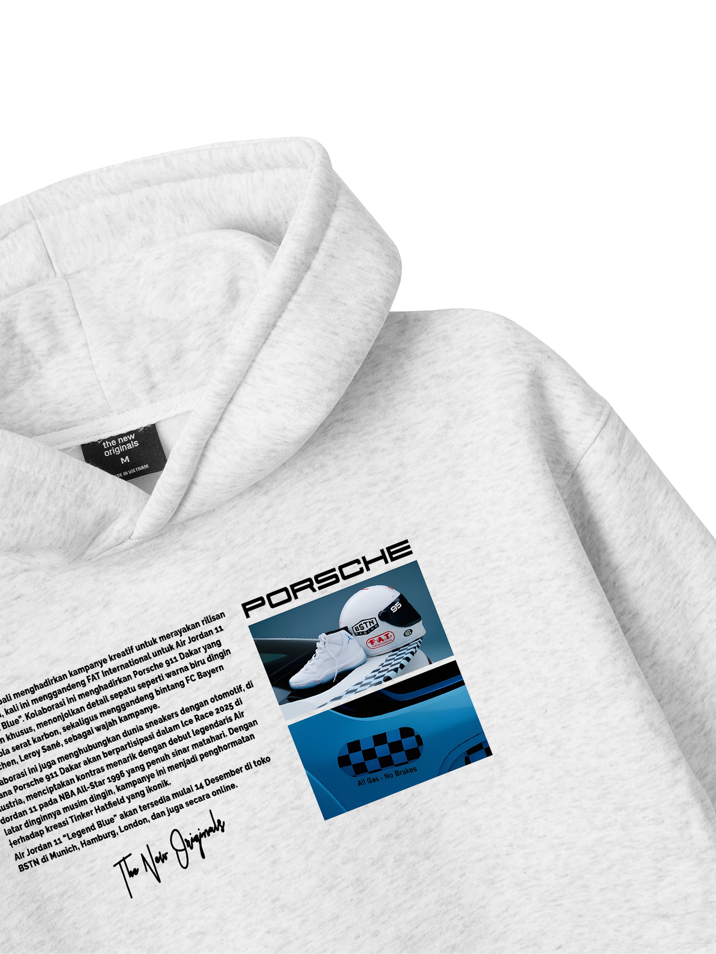 CAR Porsche 911 Blue Legend Hoodie