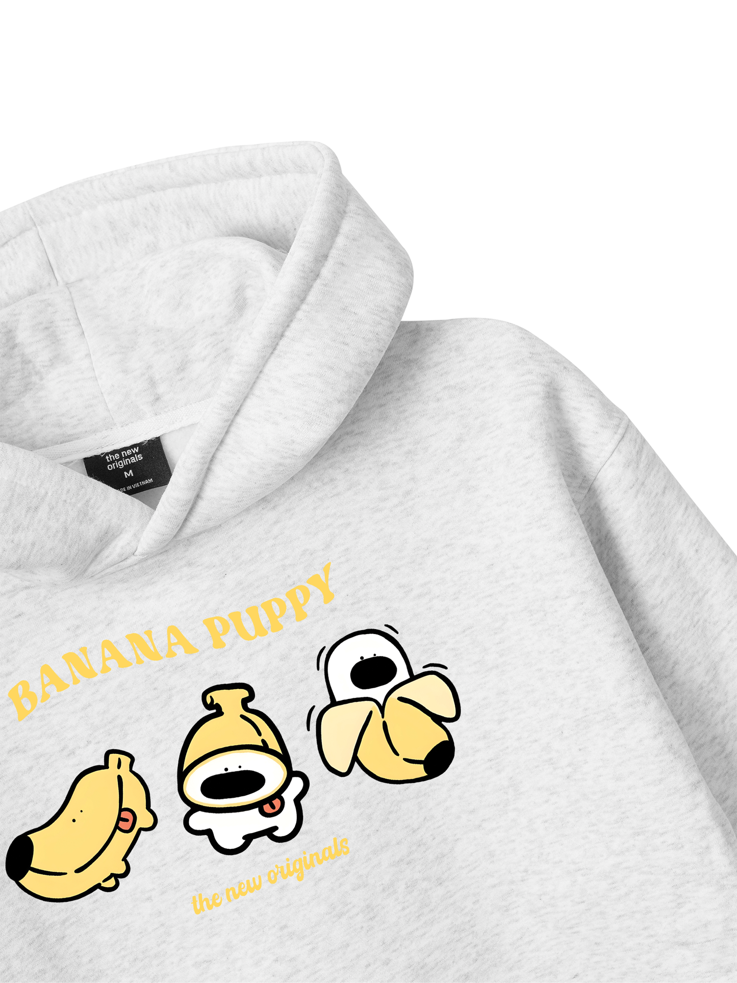 Áo Hoodie Nỉ Bông Banana Puppy