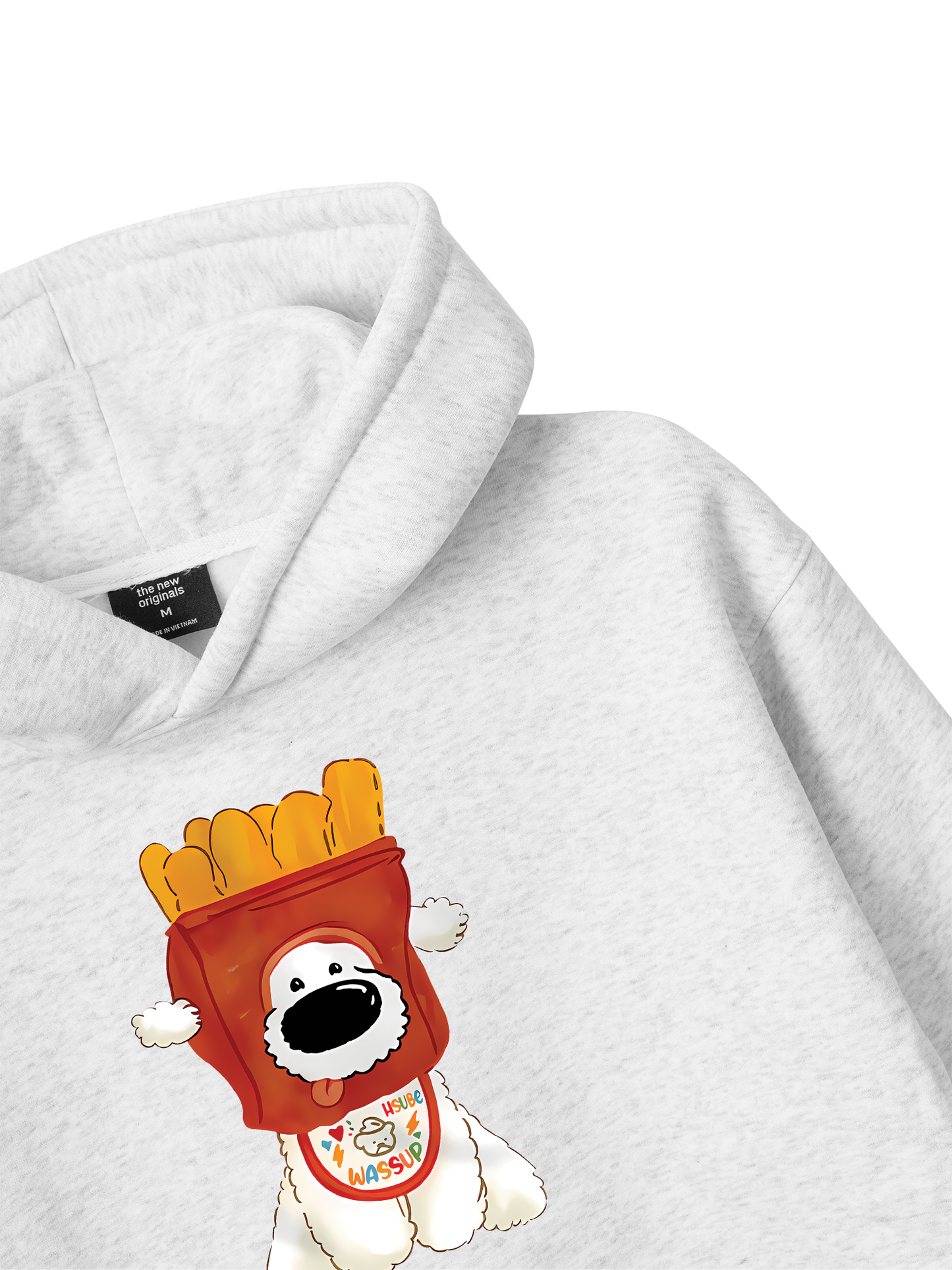 Áo Hoodie Nỉ Bông Sweet Pastry Cute Dog With Bread