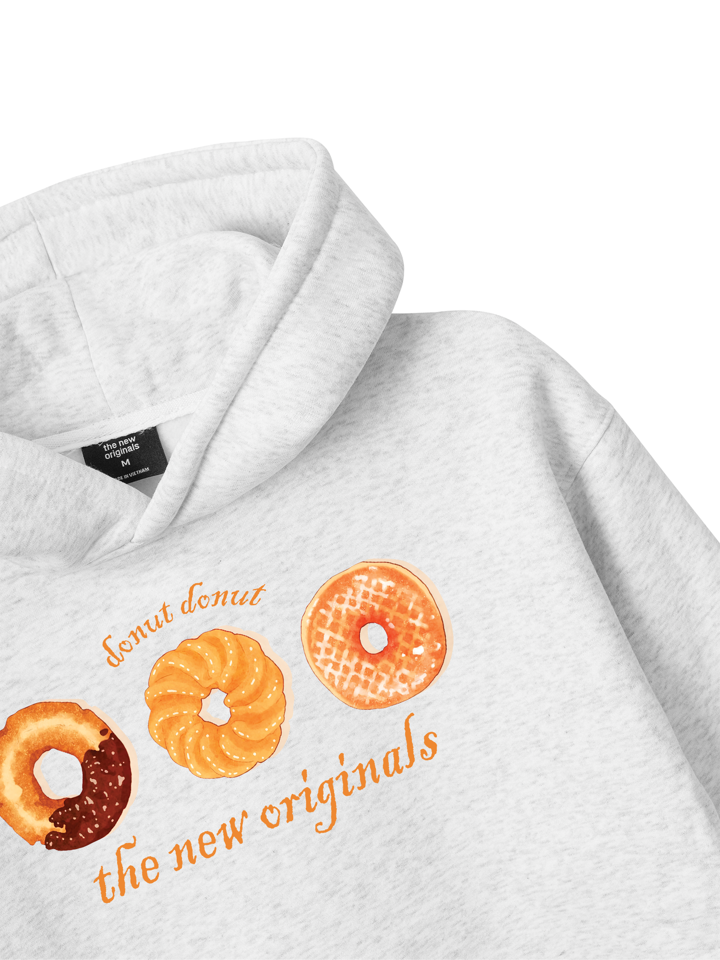 Áo Hoodie Nỉ Bông Donut