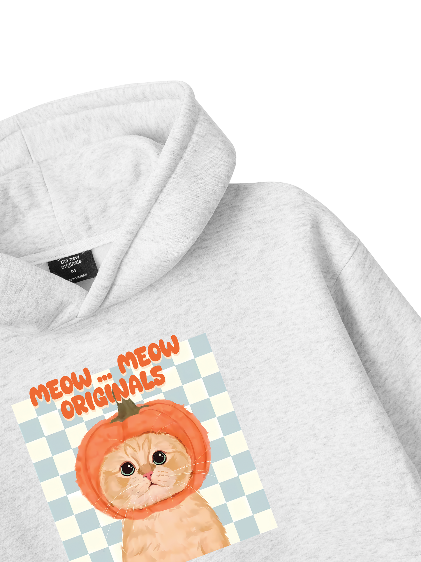 Animal Meow Pumpkin Hoodie