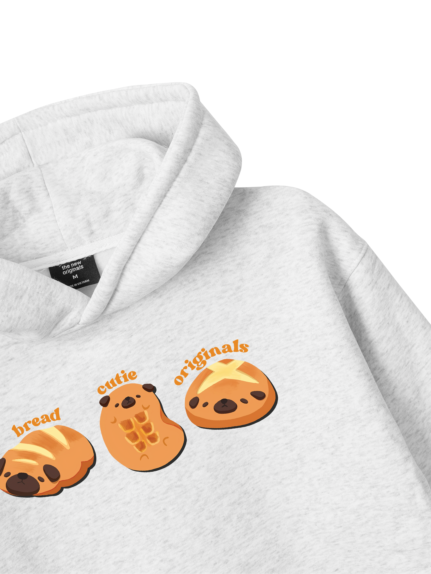 Áo Hoodie Nỉ Bông Cutie Bread