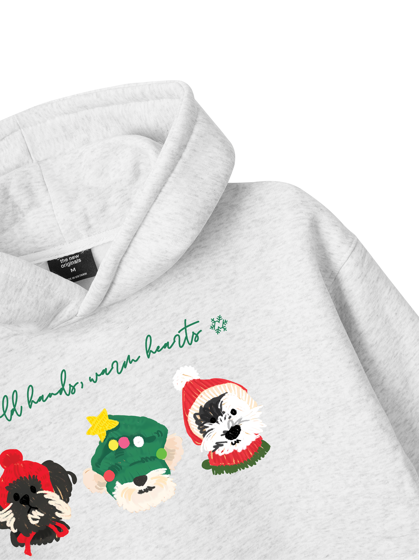 Animal Mood Cold Hand Warrm Heart Hoodie