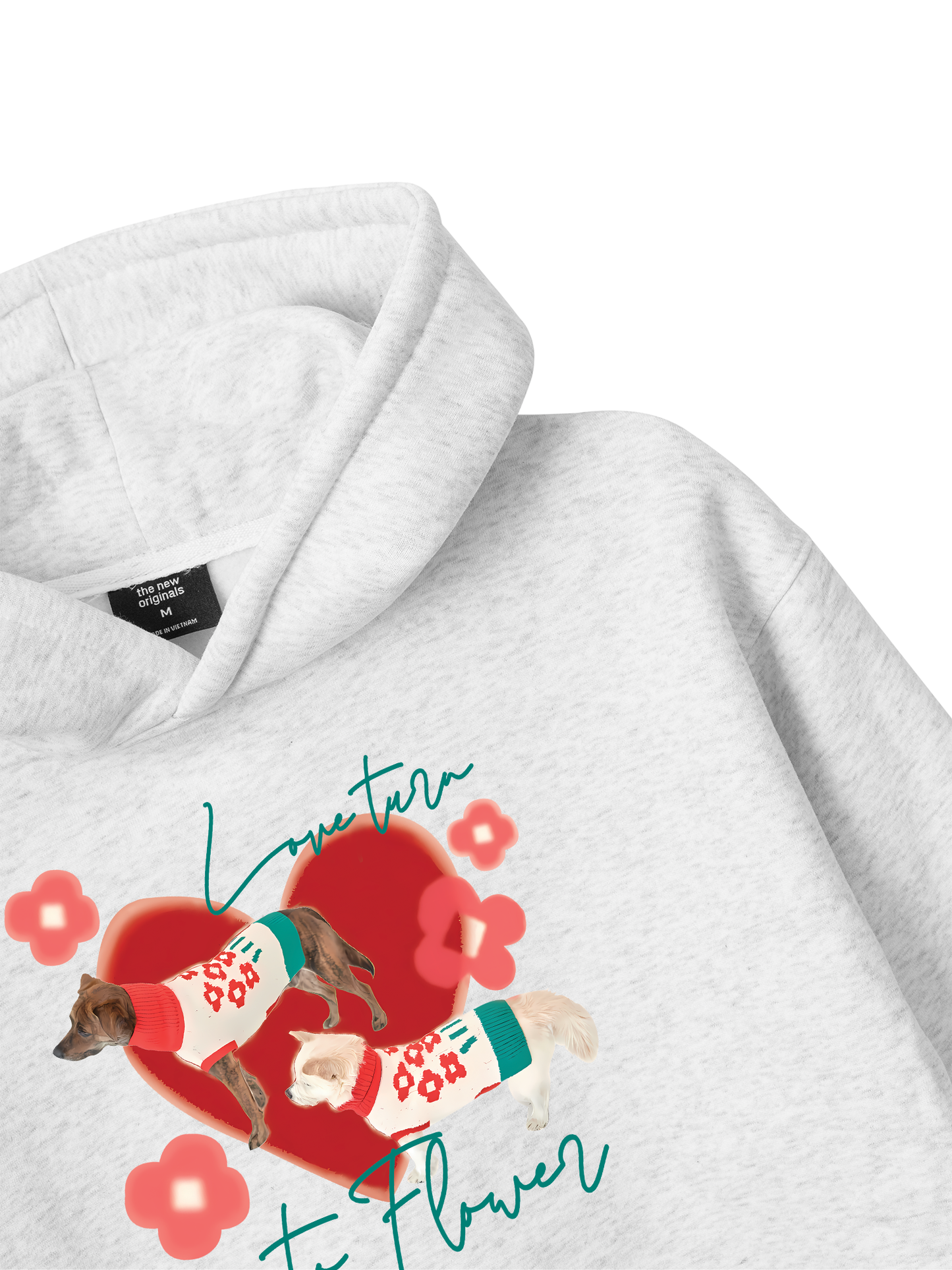 Animal Mood Love Turr Into Flower Hoodie