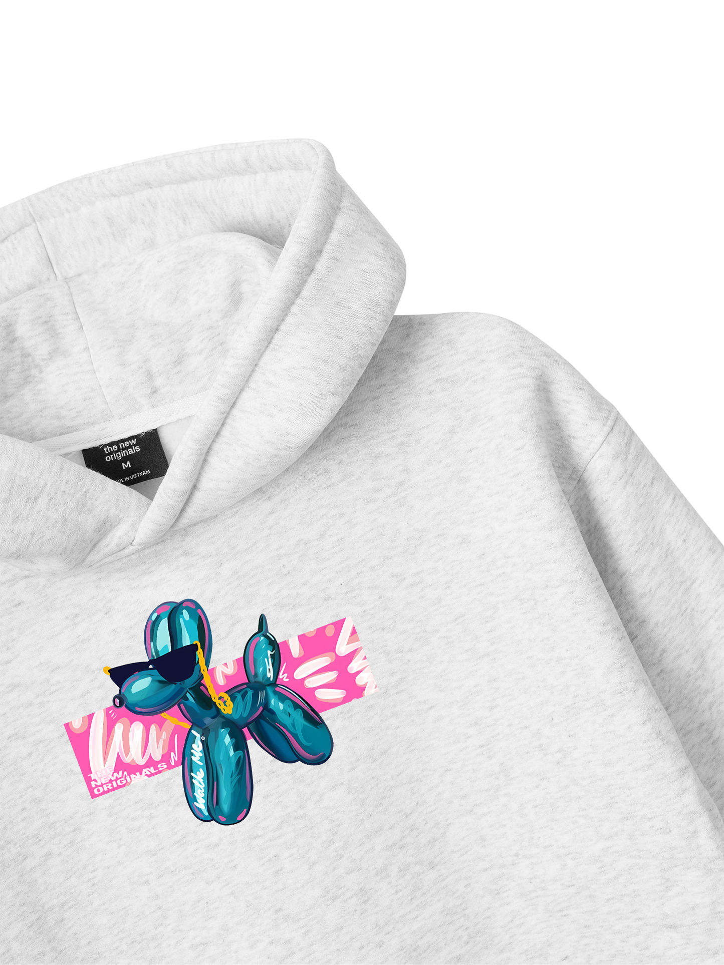 Balloon Dog Walk Me Hoodie