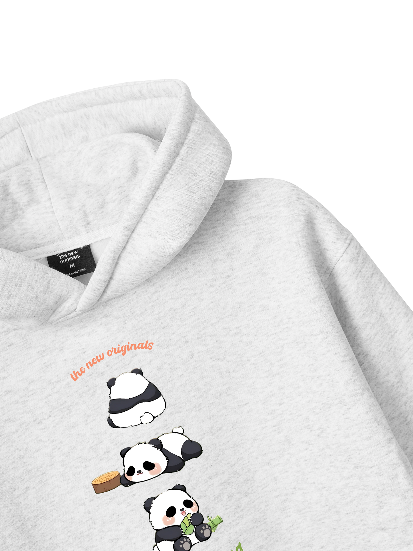 Áo Hoodie Nỉ Bông Panda Moooood