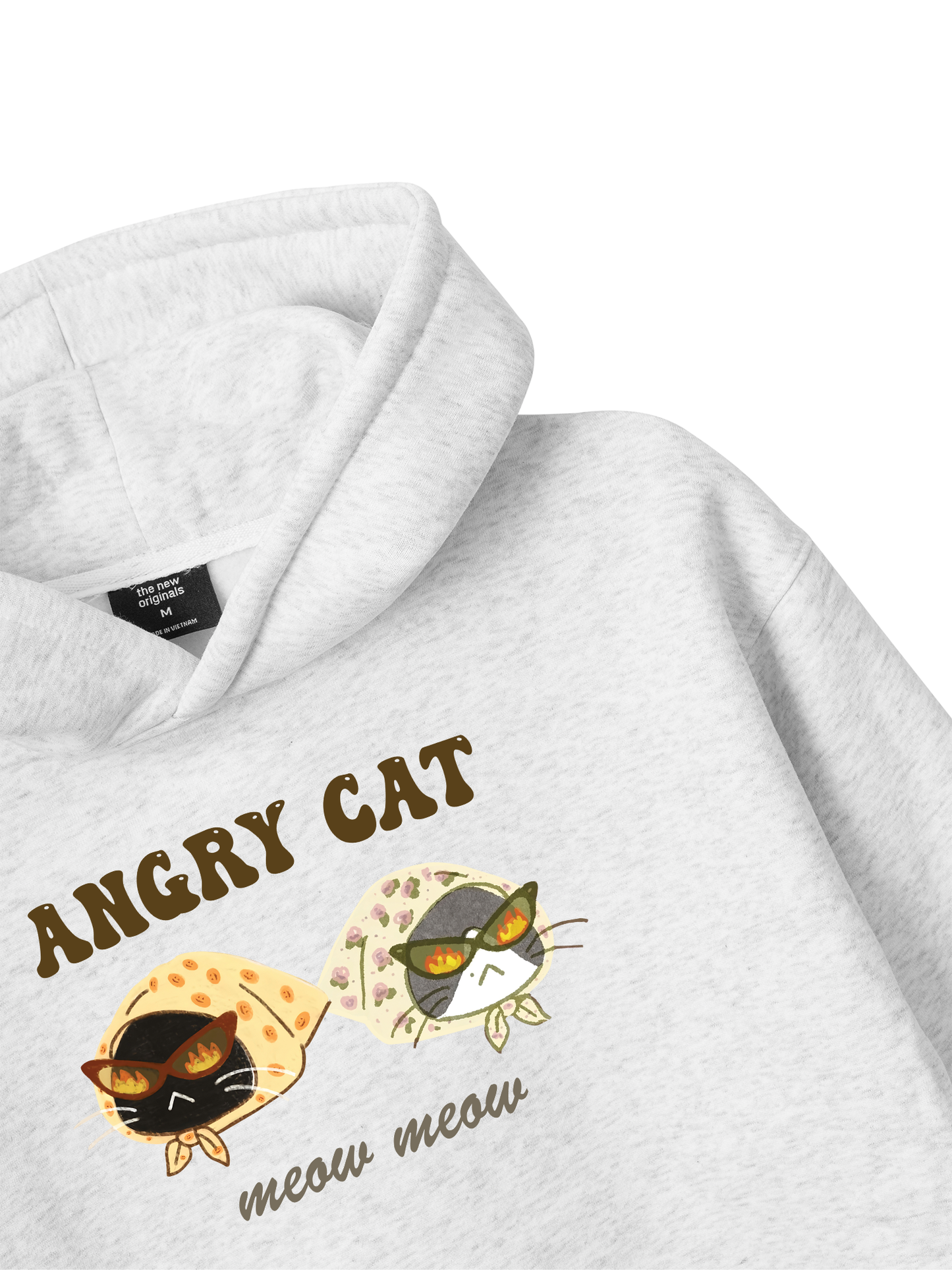 Angry Cat Hoodie