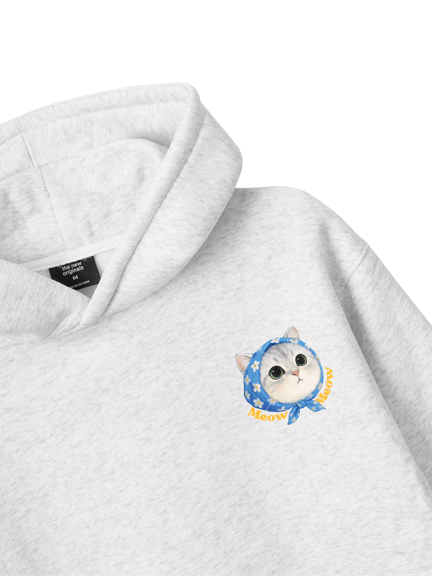 Áo Hoodie Nỉ Bông Cute Cat