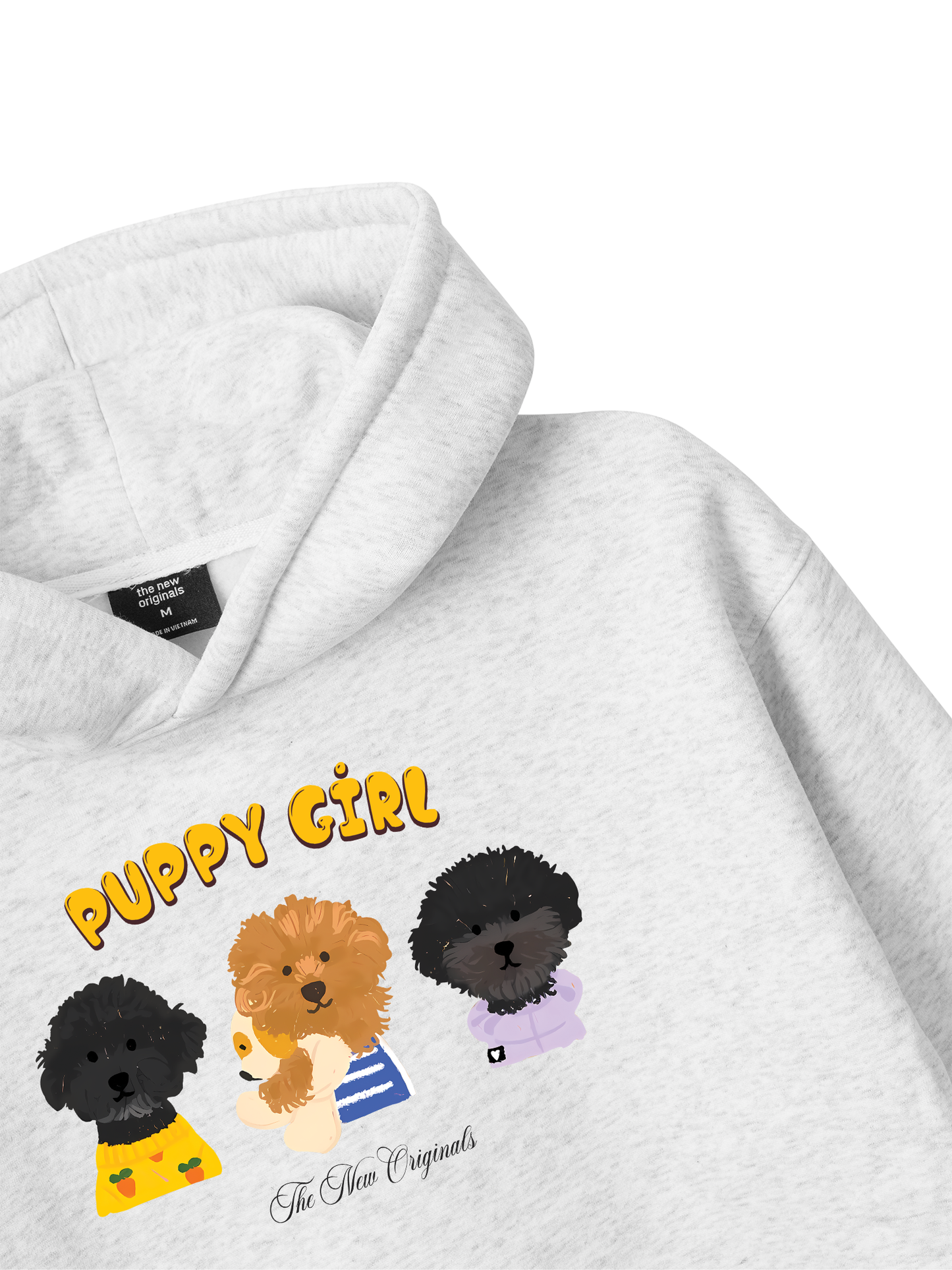 Animal Puppy Girl Hoodie