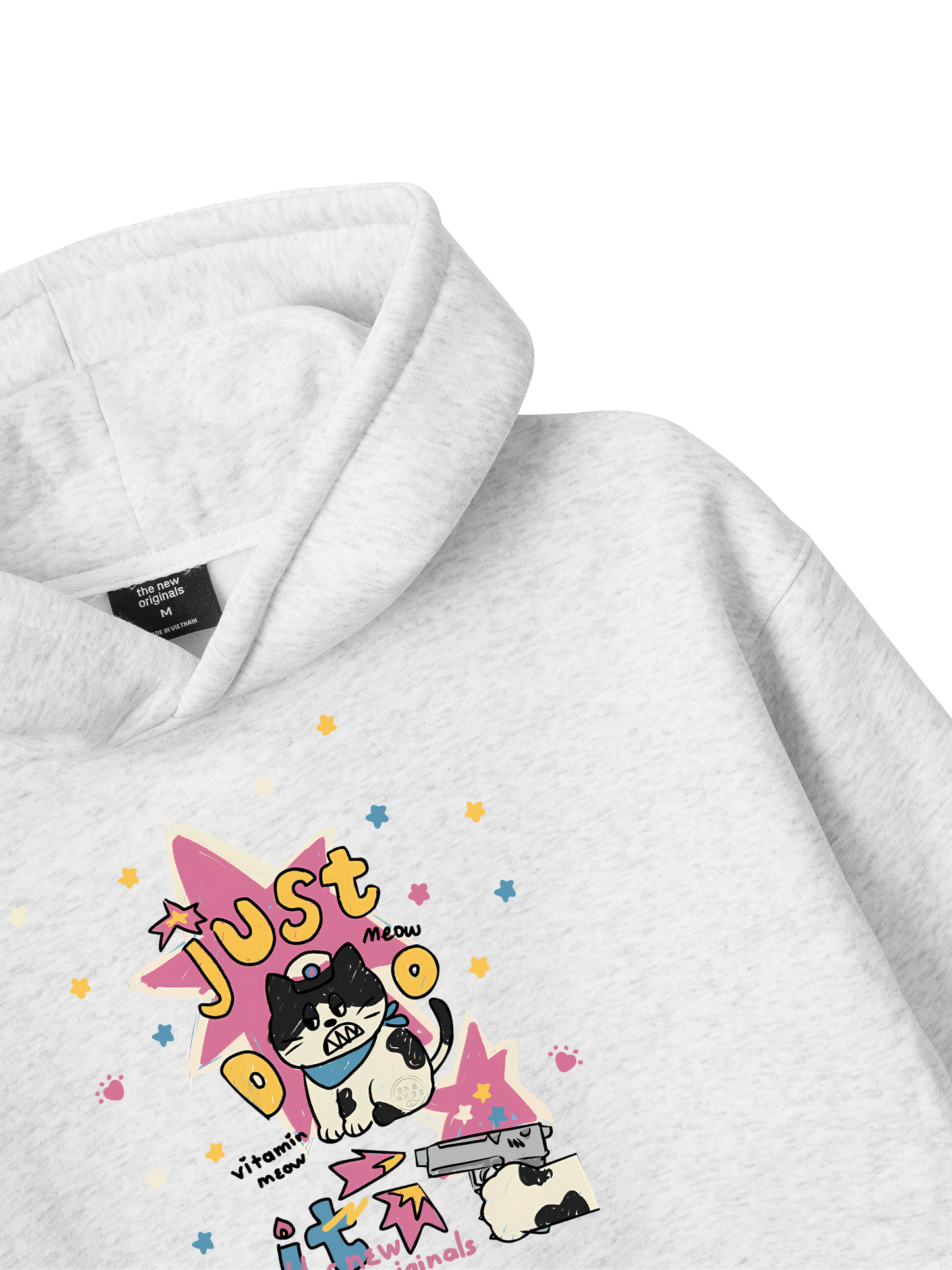 Cute Just Meow Hoodie