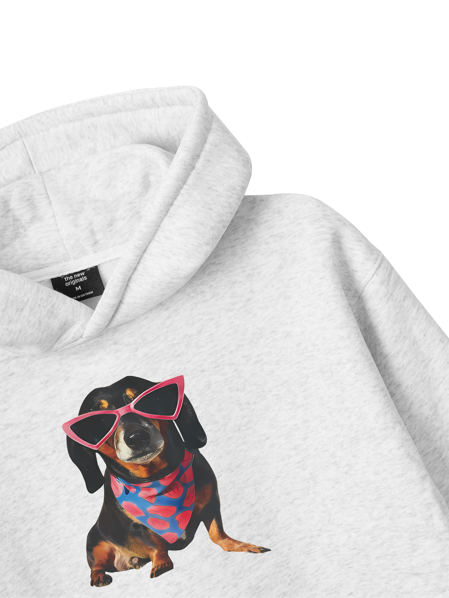 Animal Pink Glasses Hoodie