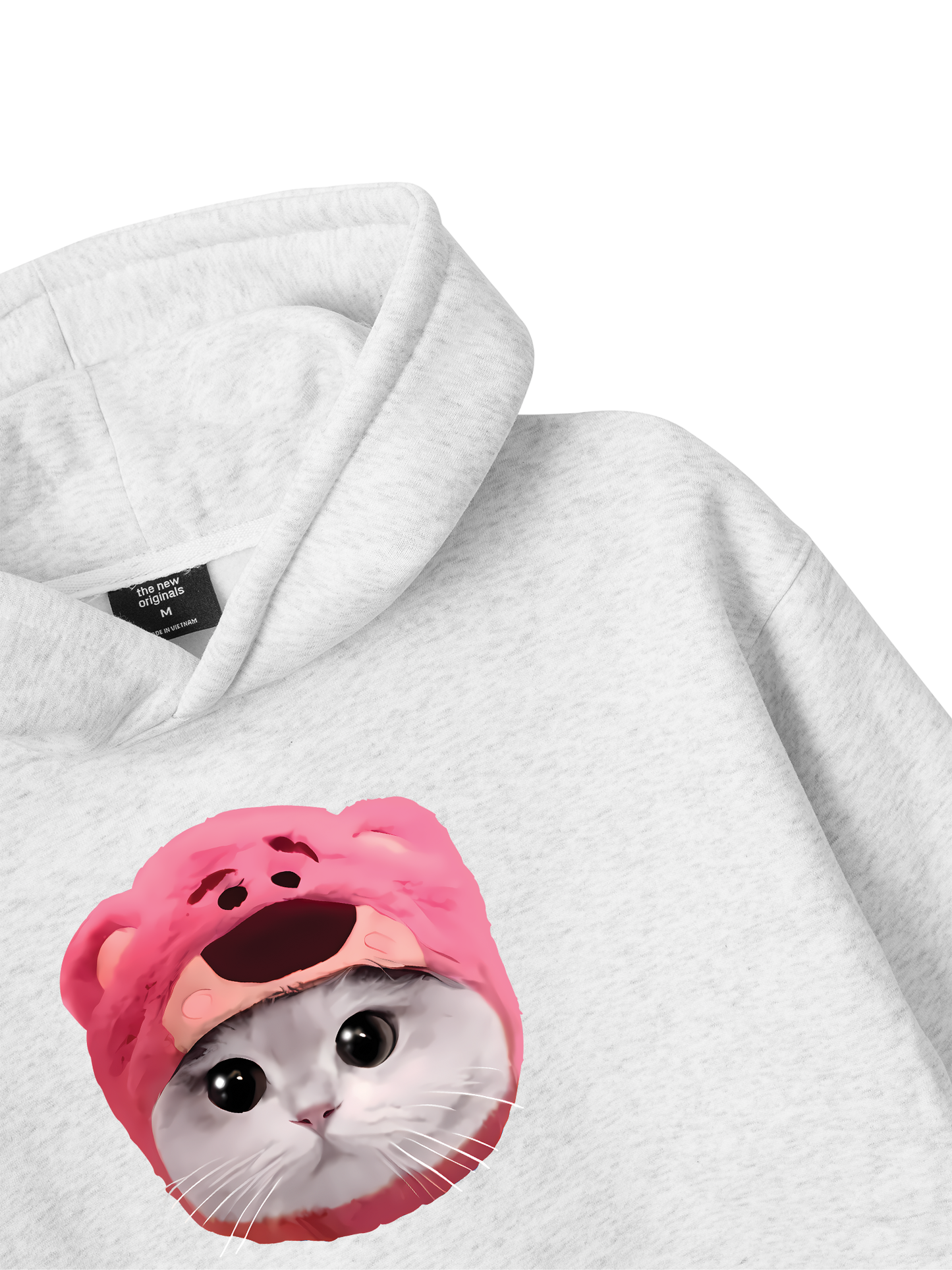 Animal Mood Pink Meow Hoodie