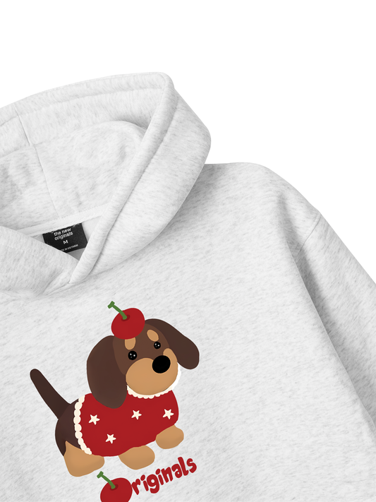 Animal Cute Puppy With Cherry Hoodie