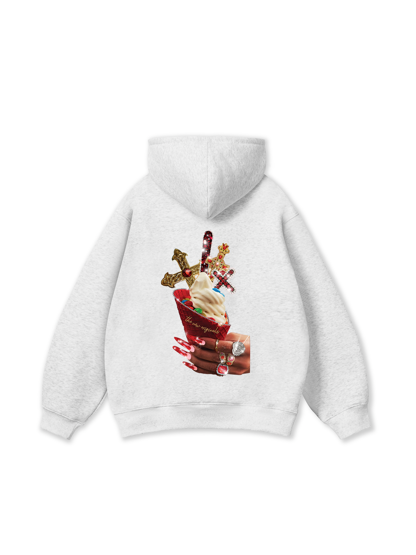 Gem Cross Ice Cream Hoodie