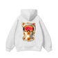 Functional Cat-ear Cap Black Hoodie