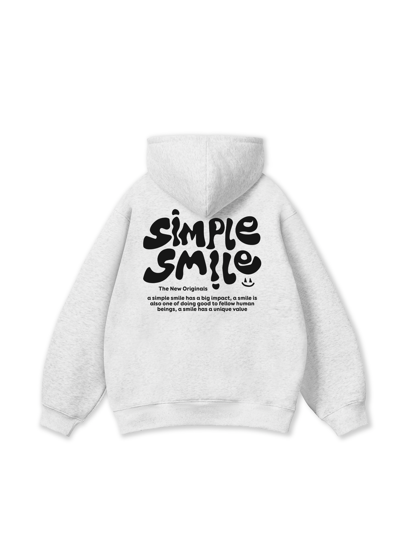 Be Bold Simple Smile Hoodie